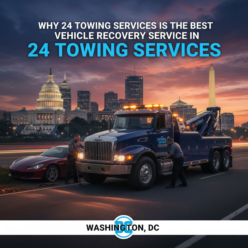 Why 24 Towing Services Is the Best Vehicle Recovery Service in Washington, DC